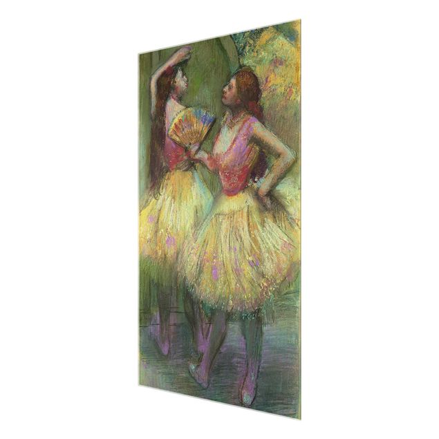 Quadros retratos Edgar Degas - Two Dancers Before Going On Stage