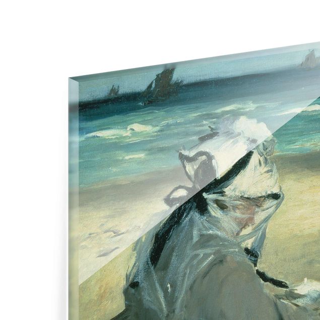 Quadros de Edouard Manet Edouard Manet - On The Beach