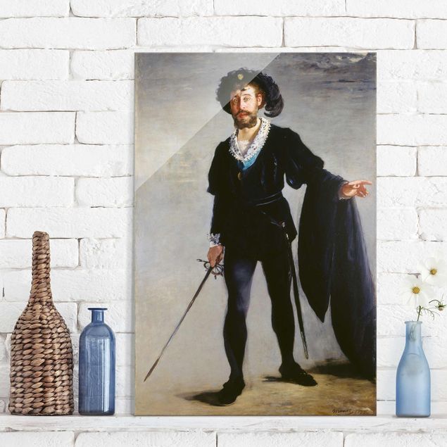 decoraçao cozinha Edouard Manet - Jean-Baptiste Faure in the Role of Hamlet