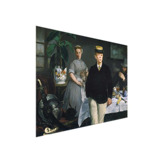 Quadros famosos Edouard Manet - Luncheon In The Studio