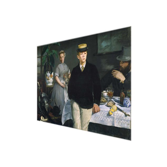 quadros modernos para quarto de casal Edouard Manet - Luncheon In The Studio