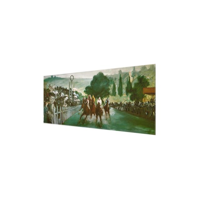 Quadros famosos Edouard Manet - Races At Longchamp