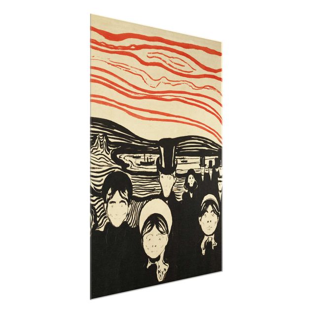 Quadros por movimento artístico Edvard Munch - Anxiety