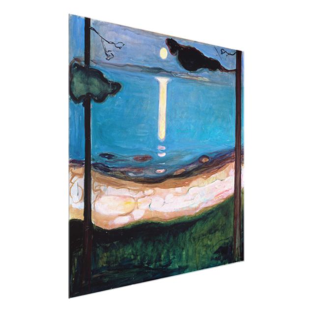Quadros por movimento artístico Edvard Munch - Moon Night