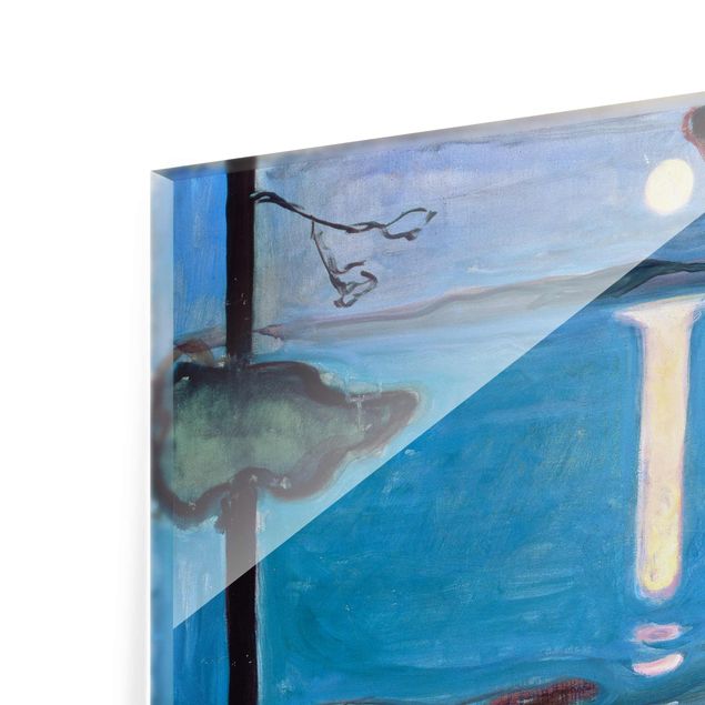 Quadros famosos Edvard Munch - Moon Night
