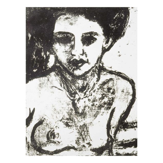 Quadros retratos Ernst Ludwig Kirchner - Artist's Child