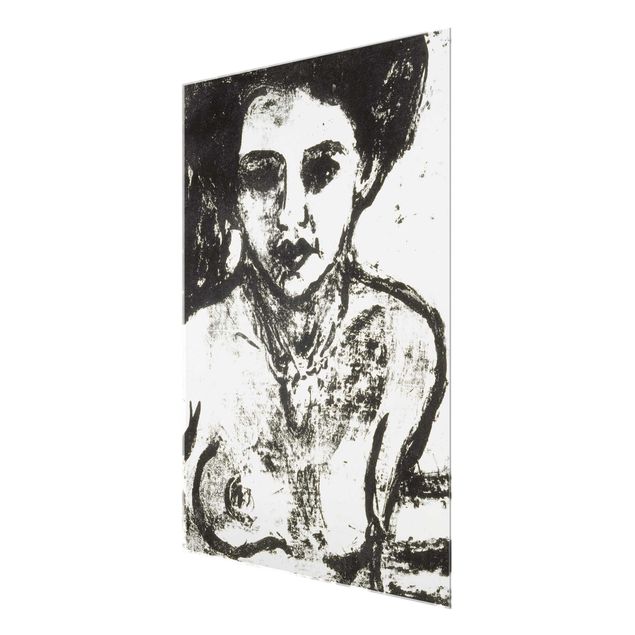Quadros preto e branco Ernst Ludwig Kirchner - Artist's Child