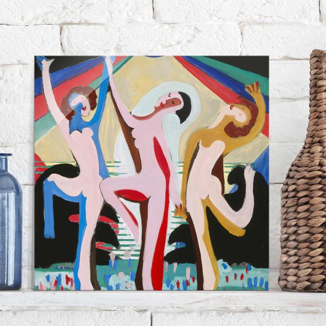 decoraçoes cozinha Ernst Ludwig Kirchner - colour Dance