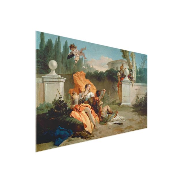 Quadros famosos Giovanni Battista Tiepolo - Rinaldo and Armida