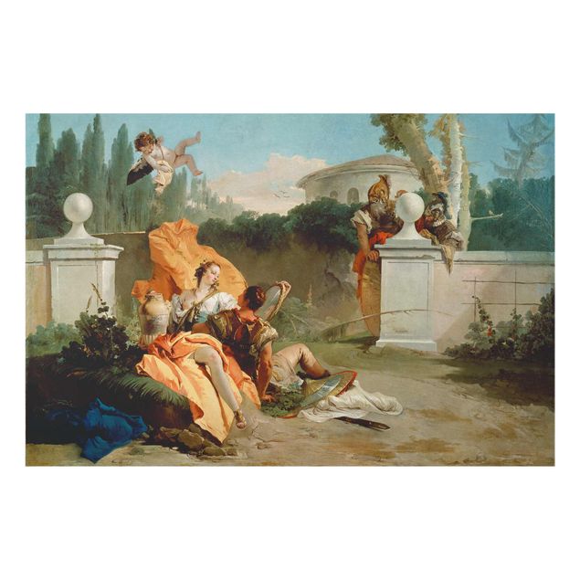 Quadros retratos Giovanni Battista Tiepolo - Rinaldo and Armida