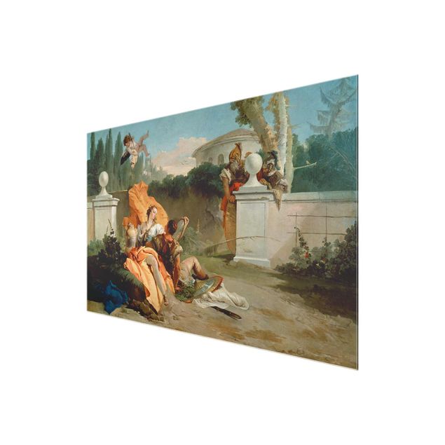 Quadros multicoloridos Giovanni Battista Tiepolo - Rinaldo and Armida