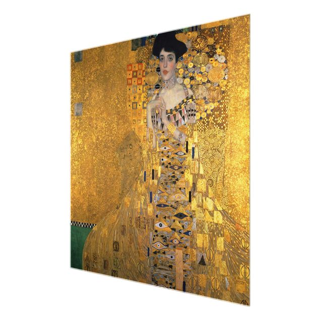 Quadros modernos Gustav Klimt - Portrait Of Adele Bloch-Bauer I