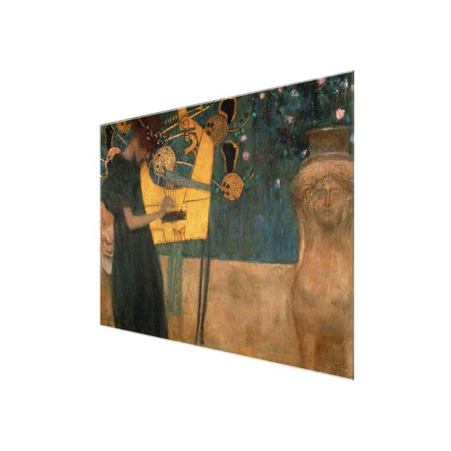 Quadros modernos Gustav Klimt - Music