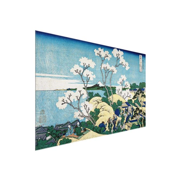 Quadros em vidro paisagens Katsushika Hokusai - The Fuji Of Gotenyama