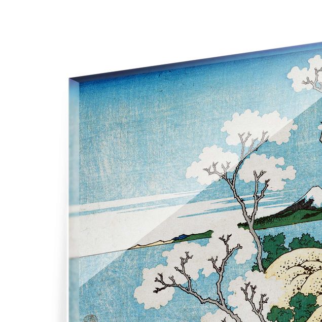 quadros azuis Katsushika Hokusai - The Fuji Of Gotenyama