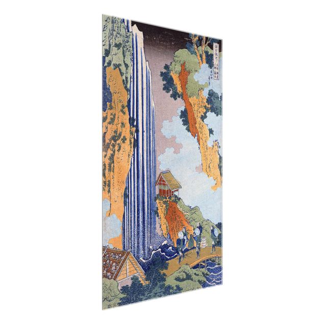quadro com paisagens Katsushika Hokusai - Ono Waterfall on the Kisokaidô