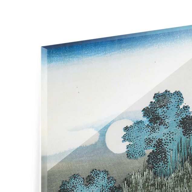quadros azuis Katsushika Hokusai - Rice Carriers (Tokusagari)