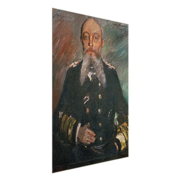 Quadros retratos Lovis Corinth - Alfred of Tirpitz