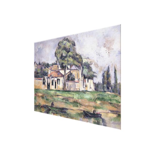 Quadros cidades Paul Cézanne - Banks Of The Marne