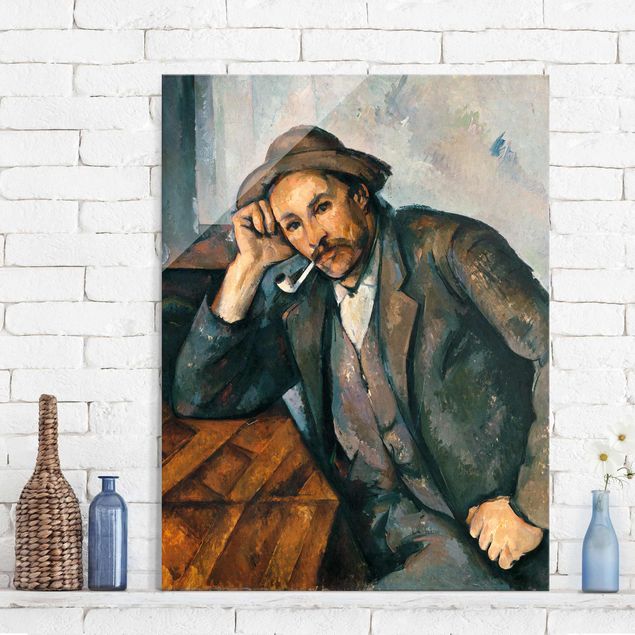 decoraçao cozinha Paul Cézanne - The Pipe Smoker