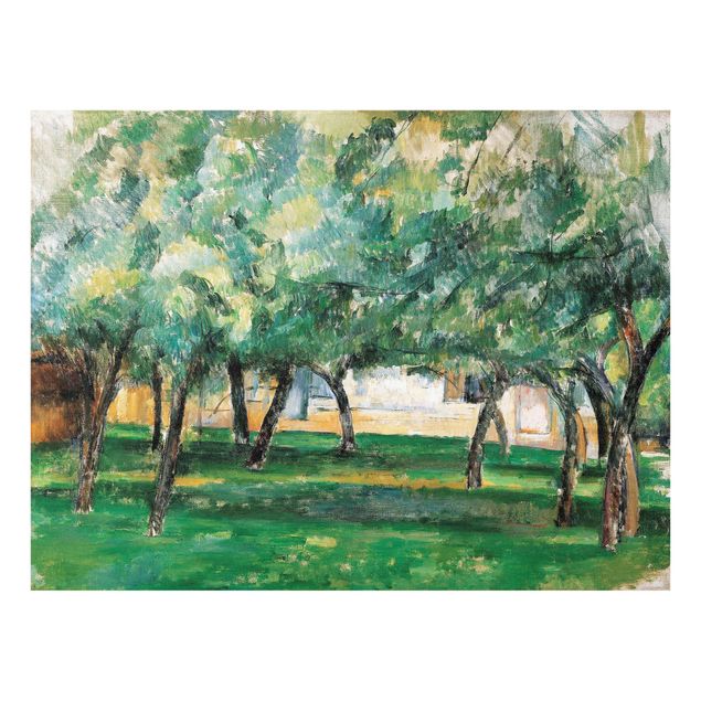 Quadros paisagens Paul Cézanne - Farm In Normandy