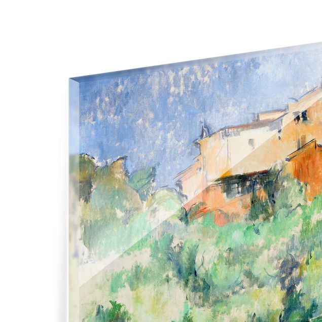 Quadros famosos Paul Cézanne - House And Dovecote At Bellevue