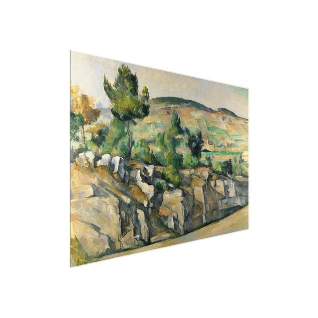 Quadros por movimento artístico Paul Cézanne - Hillside In Provence