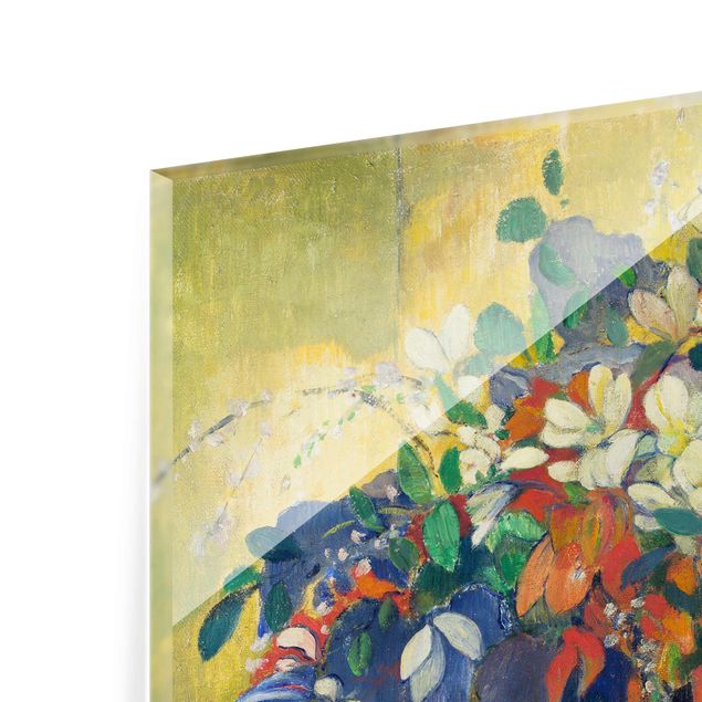Quadros multicoloridos Paul Gauguin - Flowers in a Vase