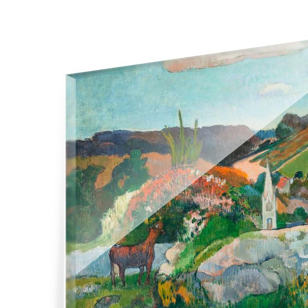Quadros natureza Paul Gauguin - The Swineherd
