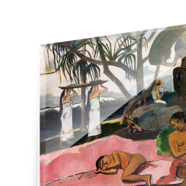 Quadros em vidro praia Paul Gauguin - Day Of The Gods (Mahana No Atua)