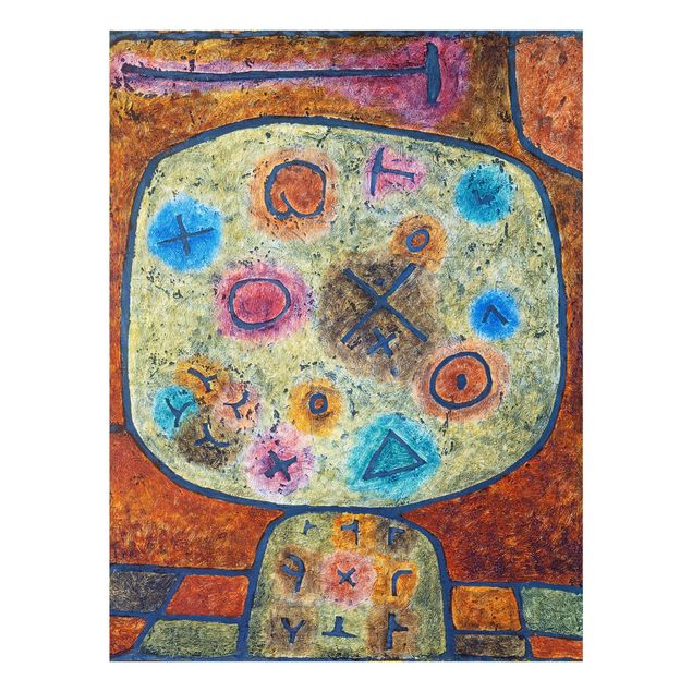Quadros abstratos Paul Klee - Flowers in Stone