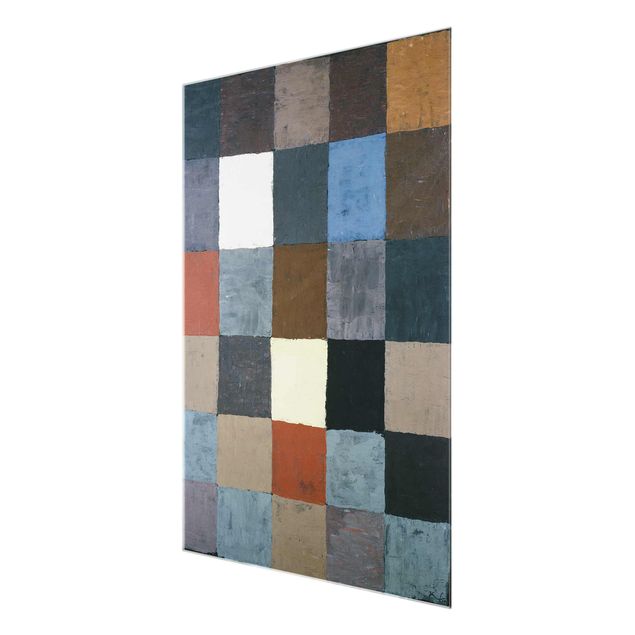 Quadros de Paul Klee Paul Klee - Color Chart (on Gray)