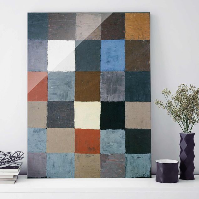 decoraçao para parede de cozinha Paul Klee - Color Chart (on Gray)