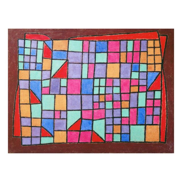 Quadros padrões Paul Klee - Glass Facade