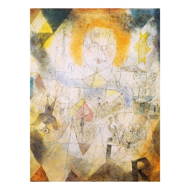 Quadros abstratos Paul Klee - Irma Rossa