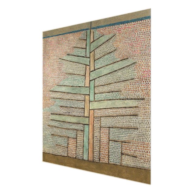 Quadros em vidro abstratos Paul Klee - Pine