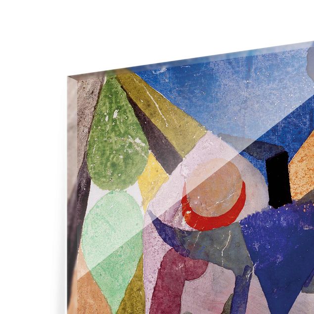 Quadros multicoloridos Paul Klee - Mild tropical Landscape