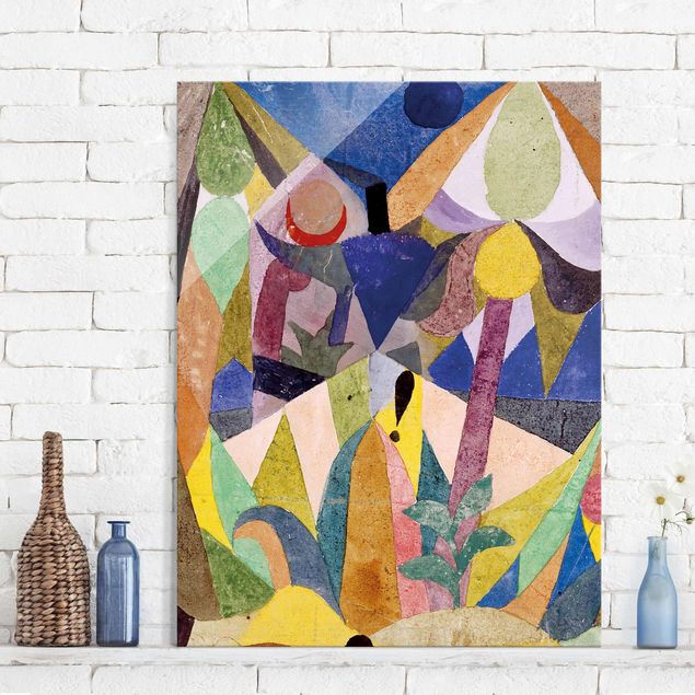 decoraçao cozinha Paul Klee - Mild tropical Landscape