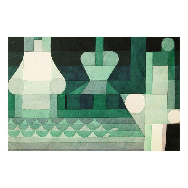 quadros abstratos para sala Paul Klee - Locks