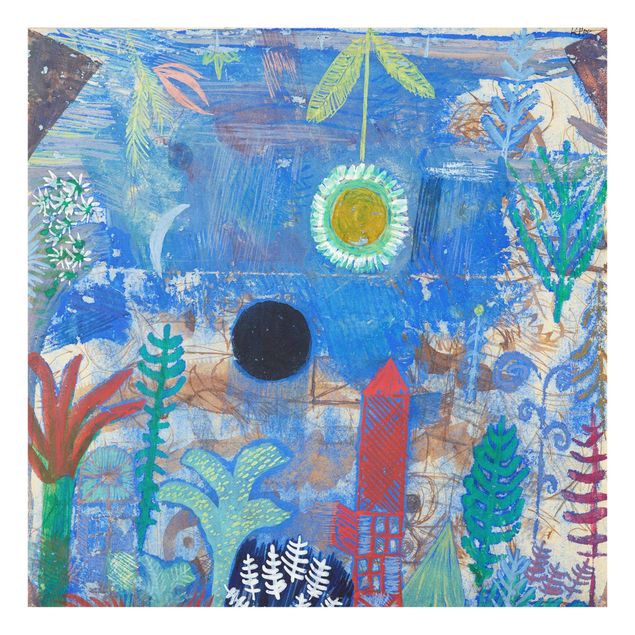 Quadros abstratos Paul Klee - Sunken Landscape