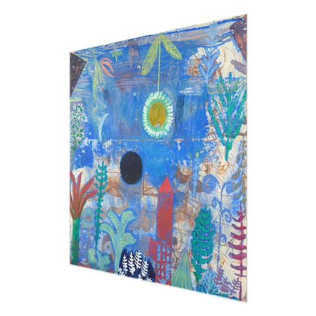 quadro azul Paul Klee - Sunken Landscape
