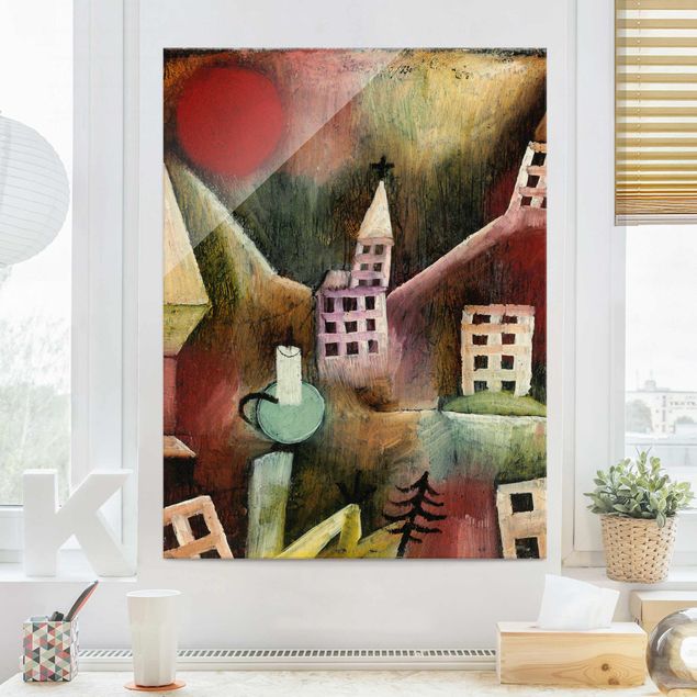 Quadros por movimento artístico Paul Klee - Destroyed Village