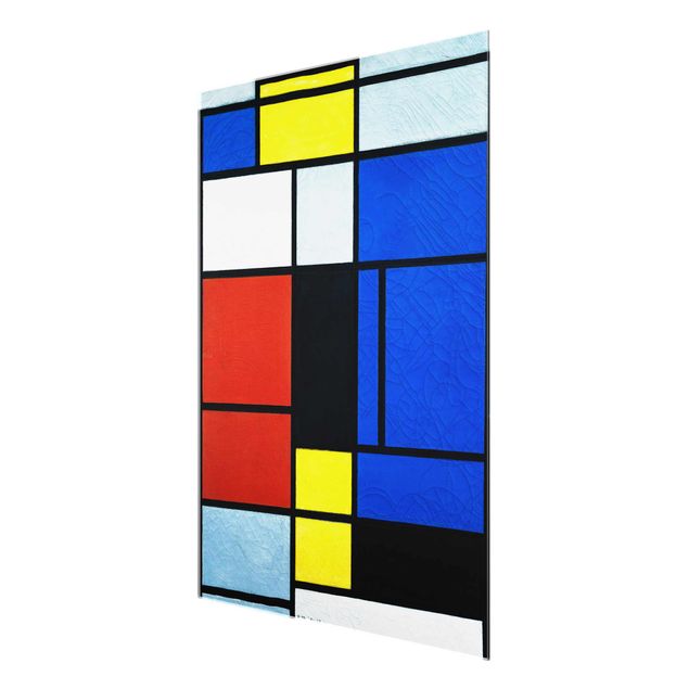 Quadros abstratos Piet Mondrian - Tableau No. 1