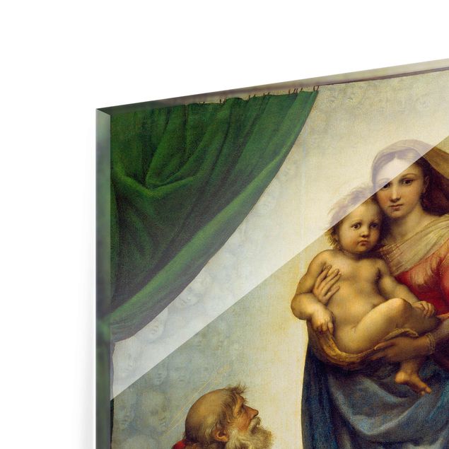 Quadros de Rafael Raffael - The Sistine Madonna