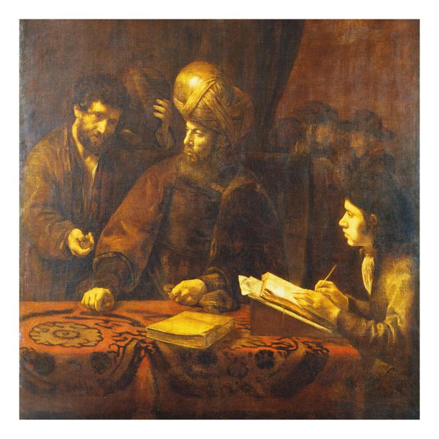 quadro barroco Rembrandt Van Rijn - Parable of the Labourers