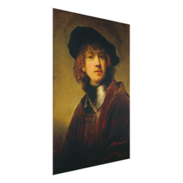 Quadros famosos Rembrandt van Rijn - Self-Portrait