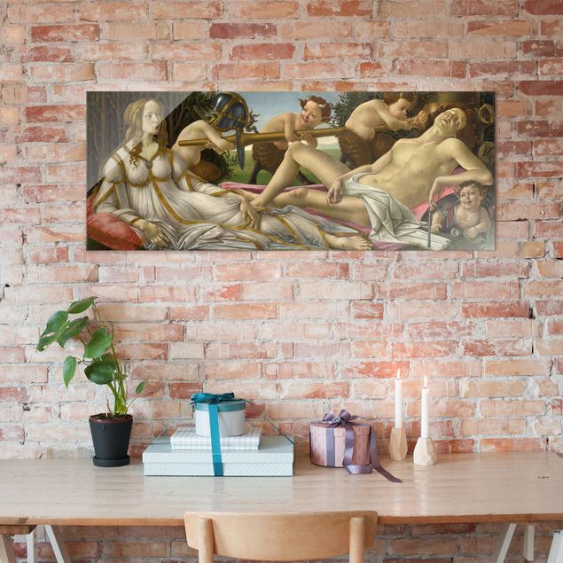 Quadros por movimento artístico Sandro Botticelli - Venus And Mars