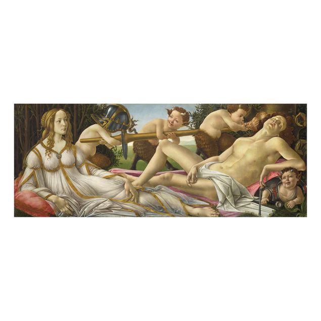 Quadros modernos Sandro Botticelli - Venus And Mars