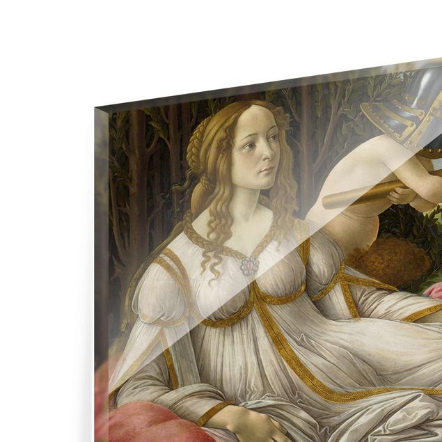 quadro de vidro Sandro Botticelli - Venus And Mars