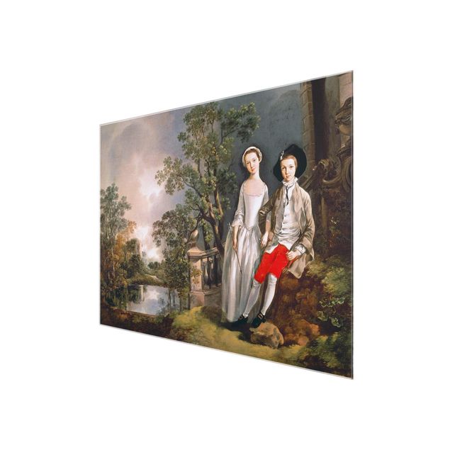Quadros decorativos Thomas Gainsborough - Portrait Of Heneage Lloyd And His Sister